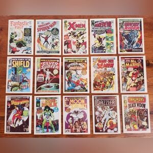 1984 Marvel Superheroes First Issue Covers Trading Cards (15)